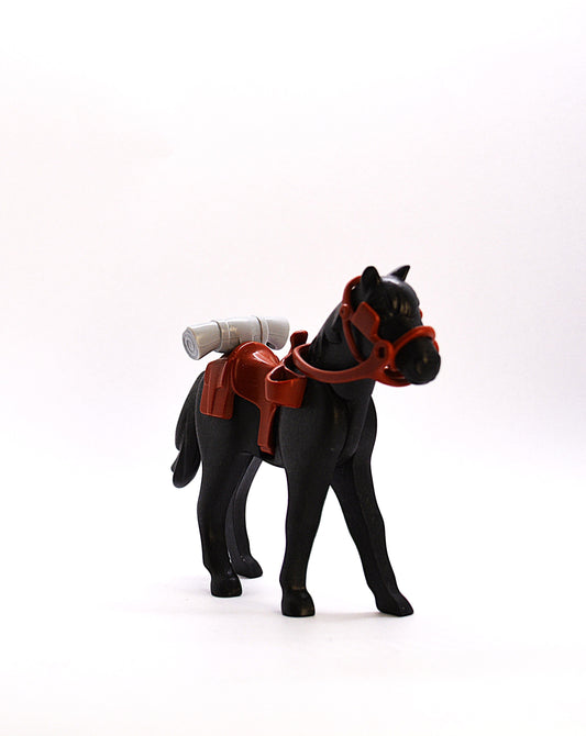 Playmobil Pferd mit Sattel, Zaumzeug und Decke - Western - P0236