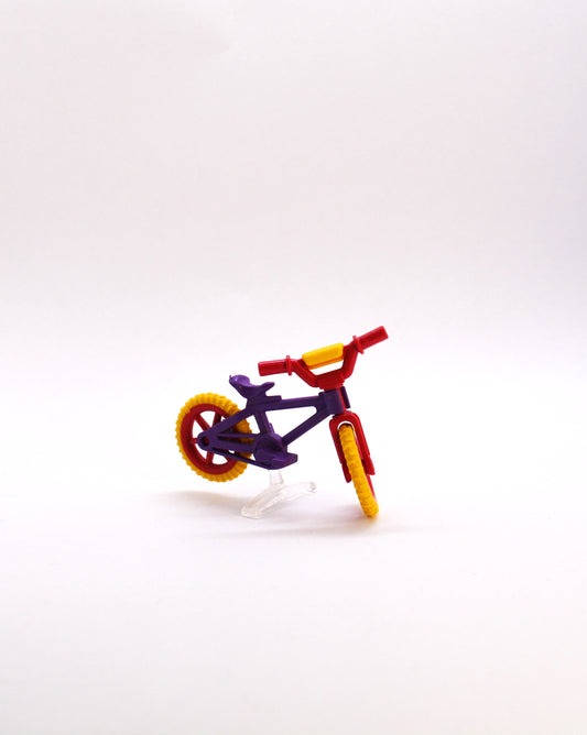 Playmobil Kinderfahrrad - gelb-rot-lila - P0248