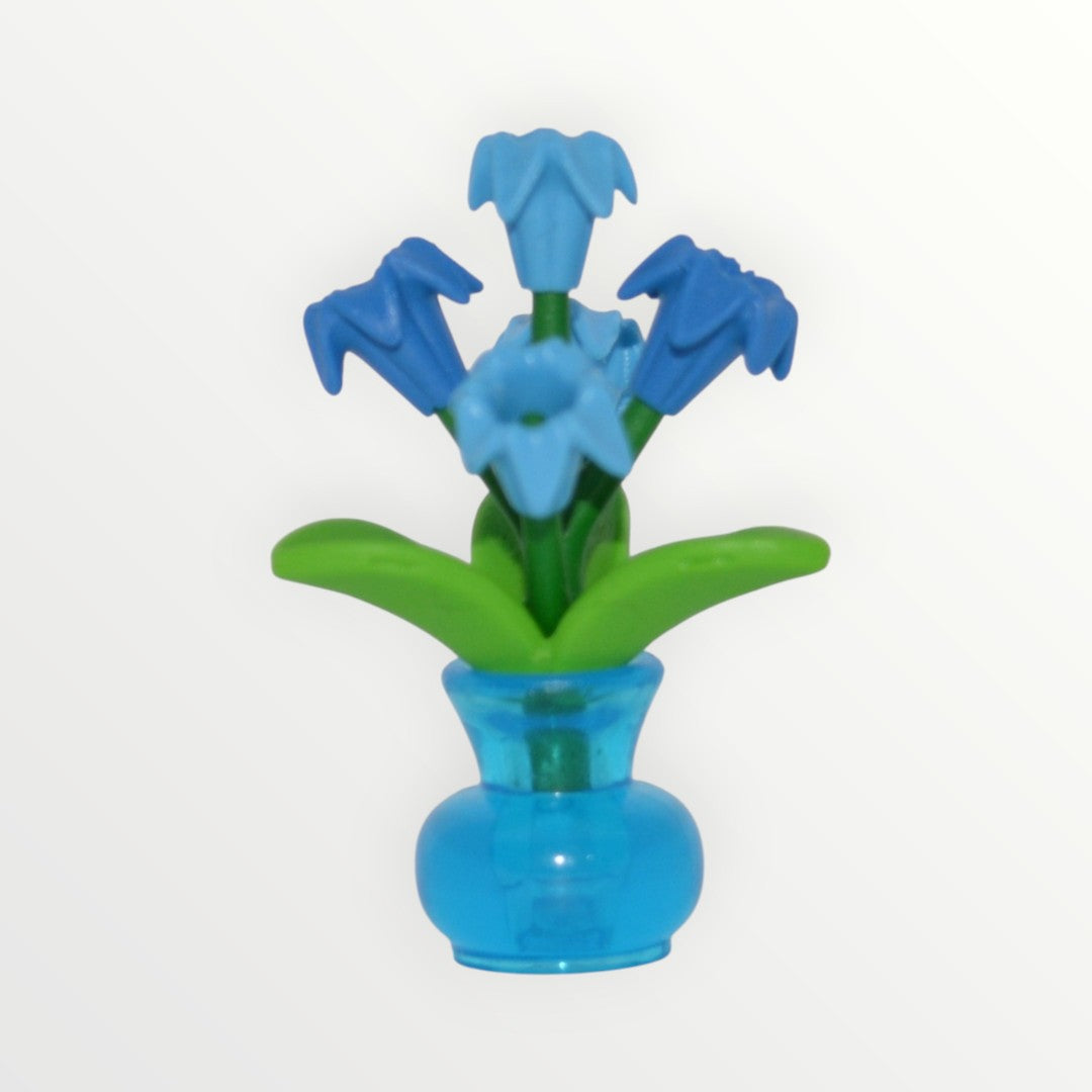 Playmobil Vase mit Blumen - blau - P0367