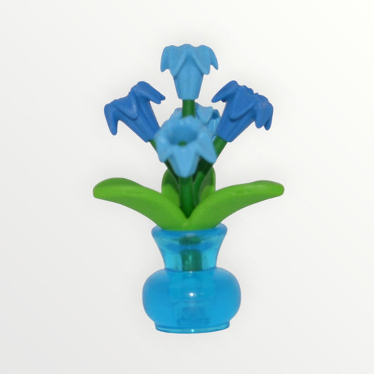 Playmobil Vase mit Blumen - blau - P0367