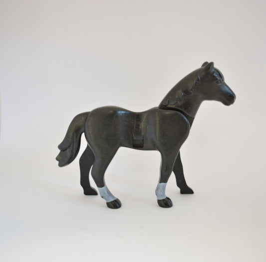 Playmobil Pferd - schwarz - Reiterhof - Bauernhof - P0524