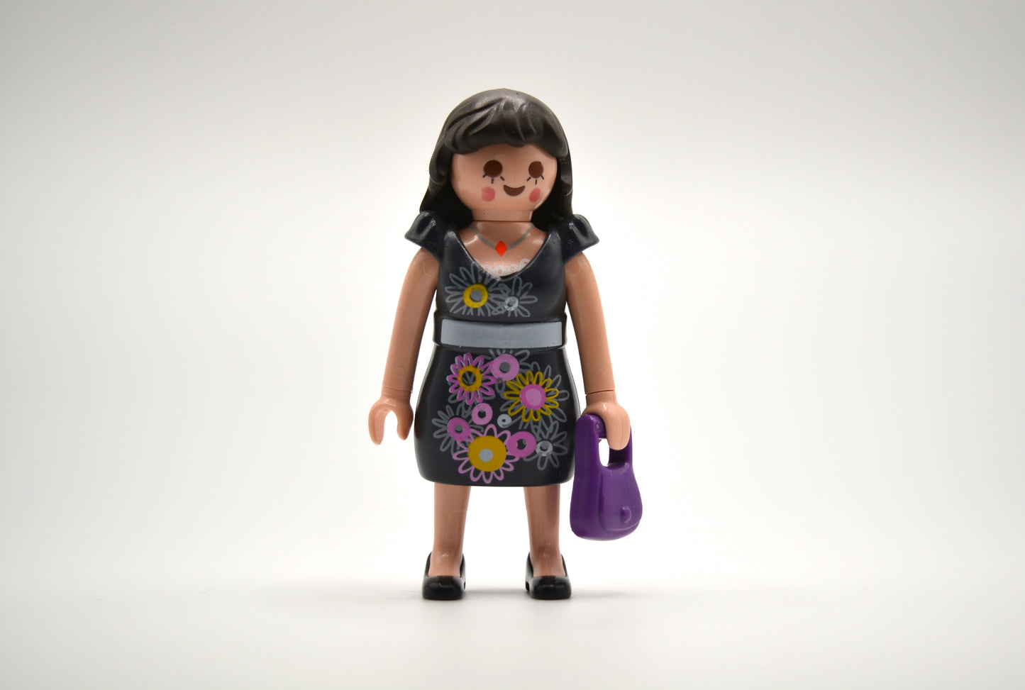 Playmobil - Figur - Frau mit Kleid und Tasche - P0648