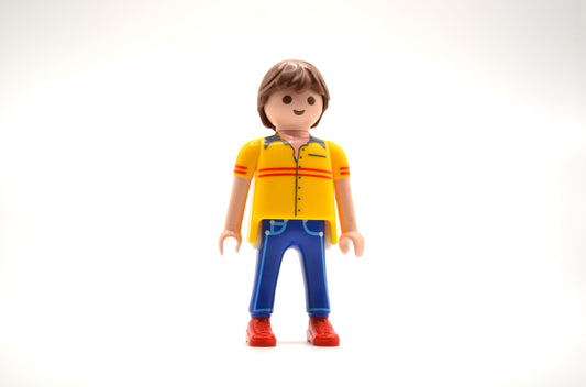 Playmobil - Figur - Mann mit gelbem Hemd - P0658