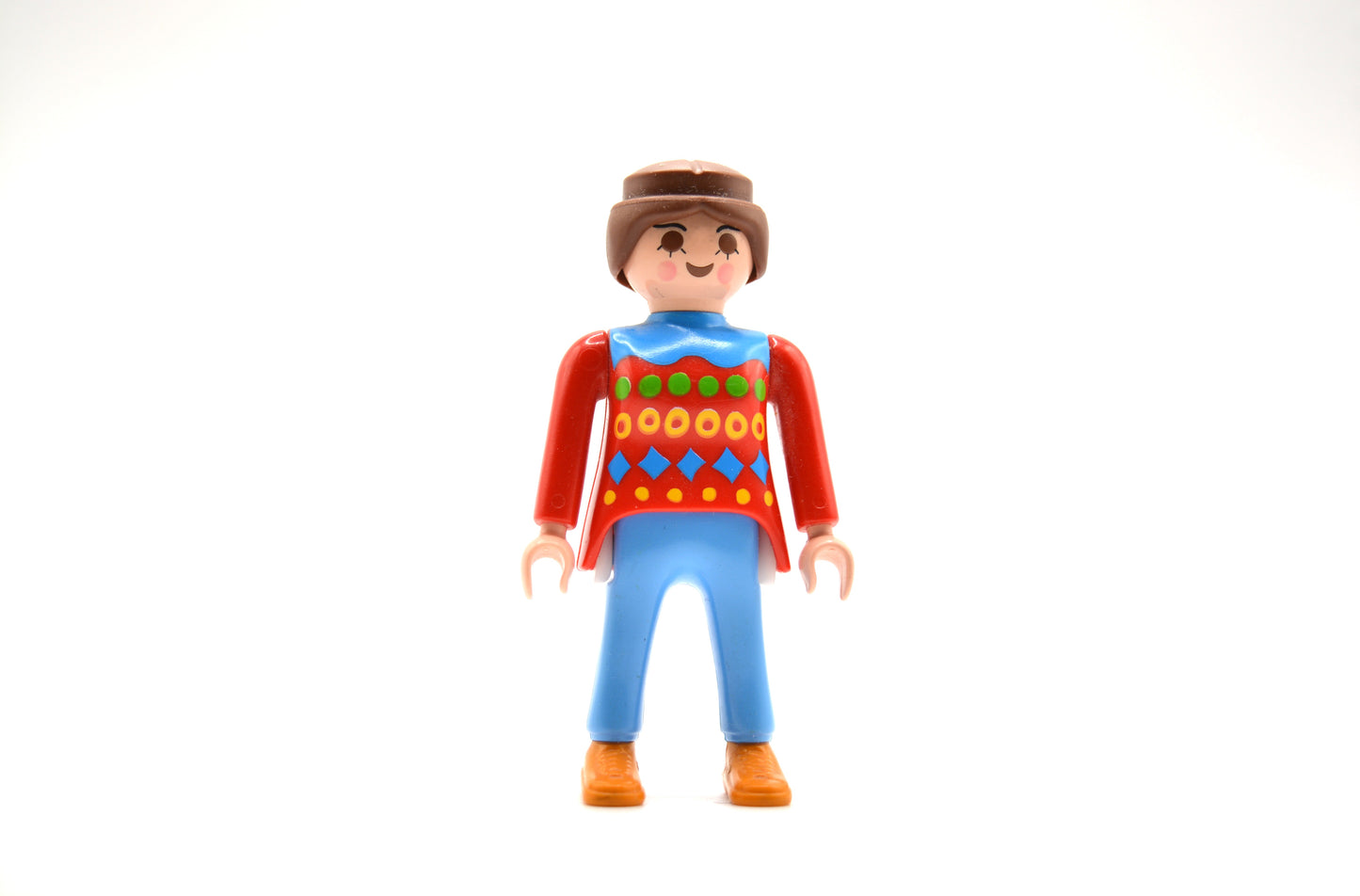 Playmobil - Figur- Frau mit roten langarm T-Shirt - P0662