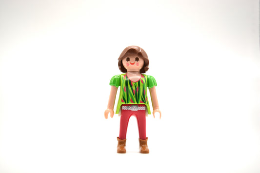 Playmobil - Figur - Frau mit grünem T-Shirt - P0669