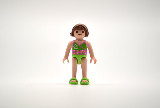 Playmobil - Figur - Mädchen in grünem Badeanzug - P0674