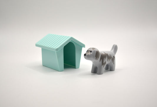 Playmobil 123 -Hund mit Hütte -P0727