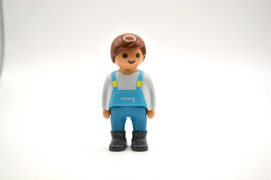 Playmobil 123 -Bauer mit grauen Gummistiefeln -P0747