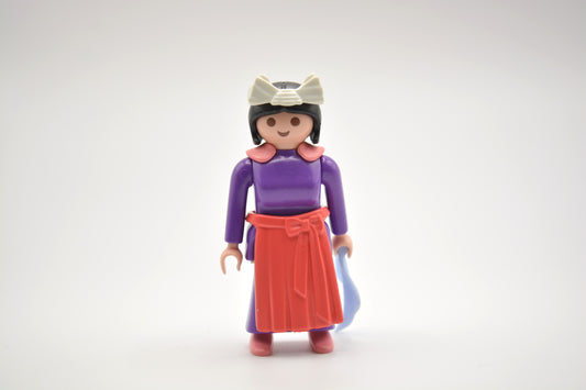 Playmobil - Frau - Magd mit Staubtuch -Figur -P0762