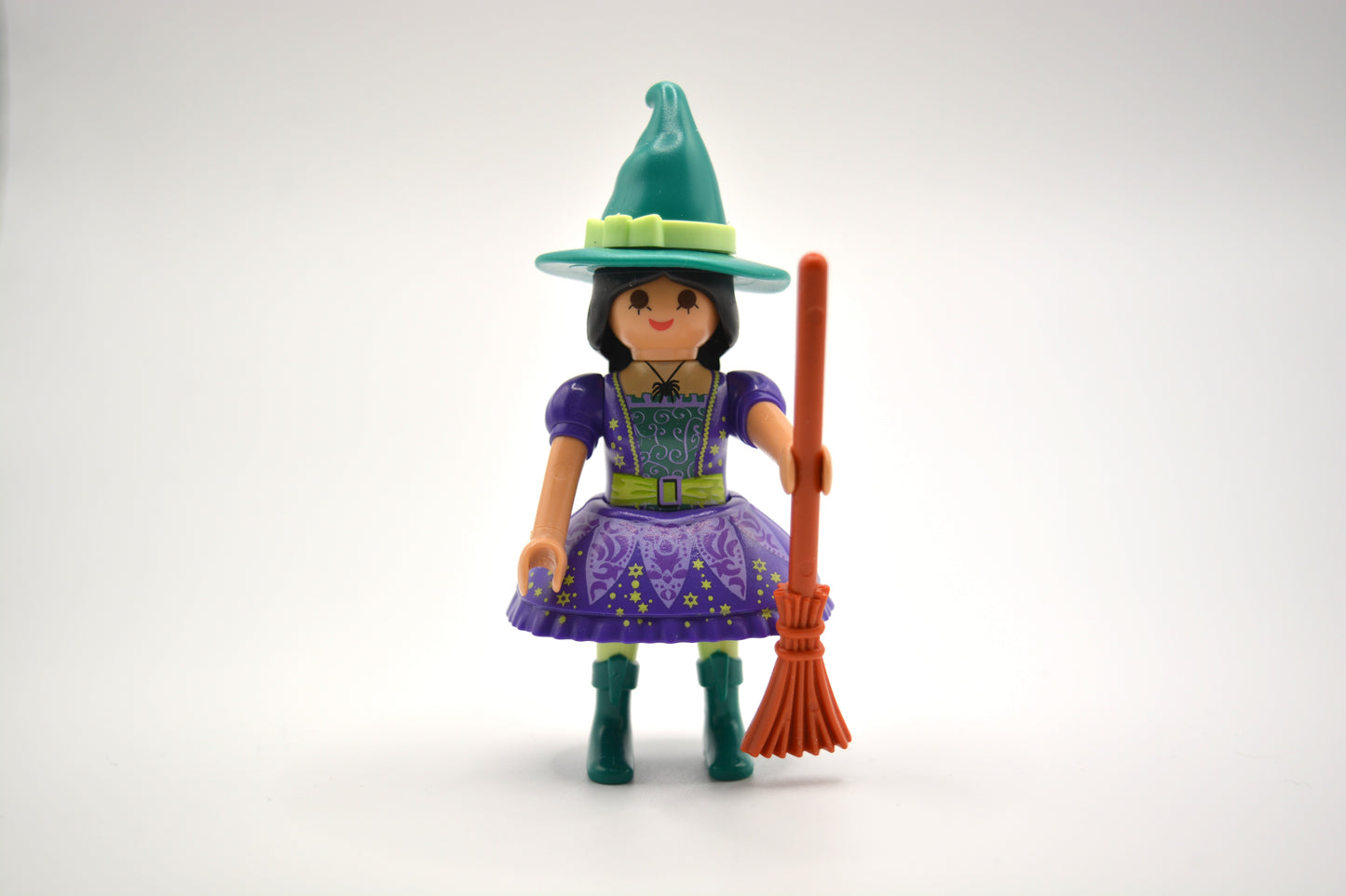 Playmobil -Hexe mit Besen- Figur-P0777