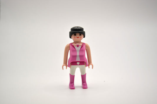Playmobil -Frau mit rosa Stiefeln -Figur P0786