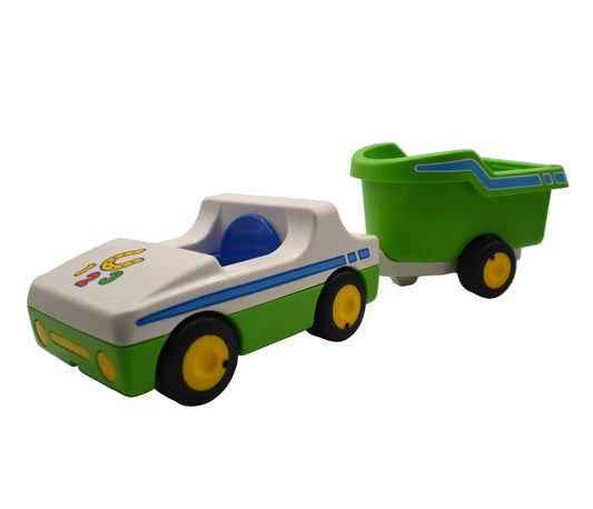 Playmobil 123 - Wagen mit Anhänger - P0829