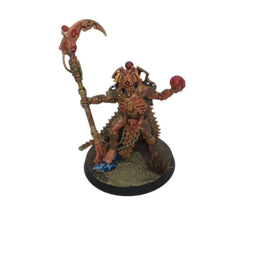 Necrons - 1x Overlord klassisch - gut bemalt