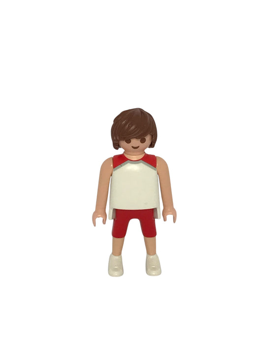 Playmobil Mann rote Hose  - Figur -D2522
