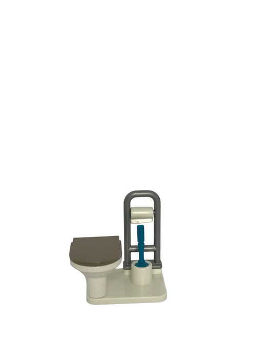 Playmobil Toilette - weiß-grau - Badezimmer - Zubehör - 8618