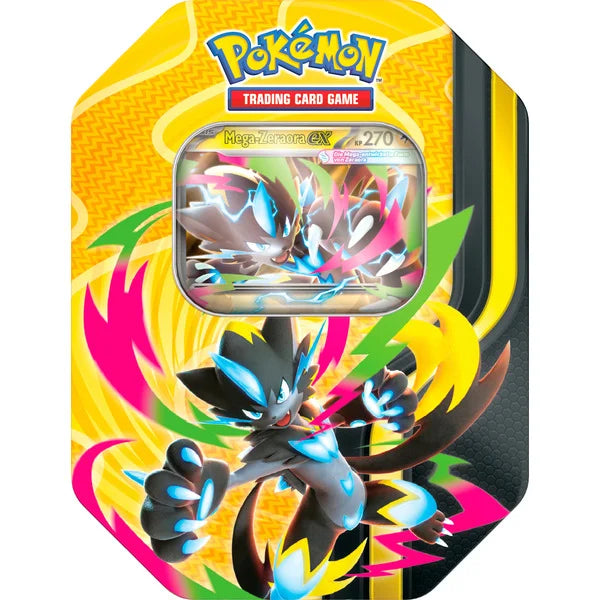 Pokemon Tin Box 132 Mega Zeraora