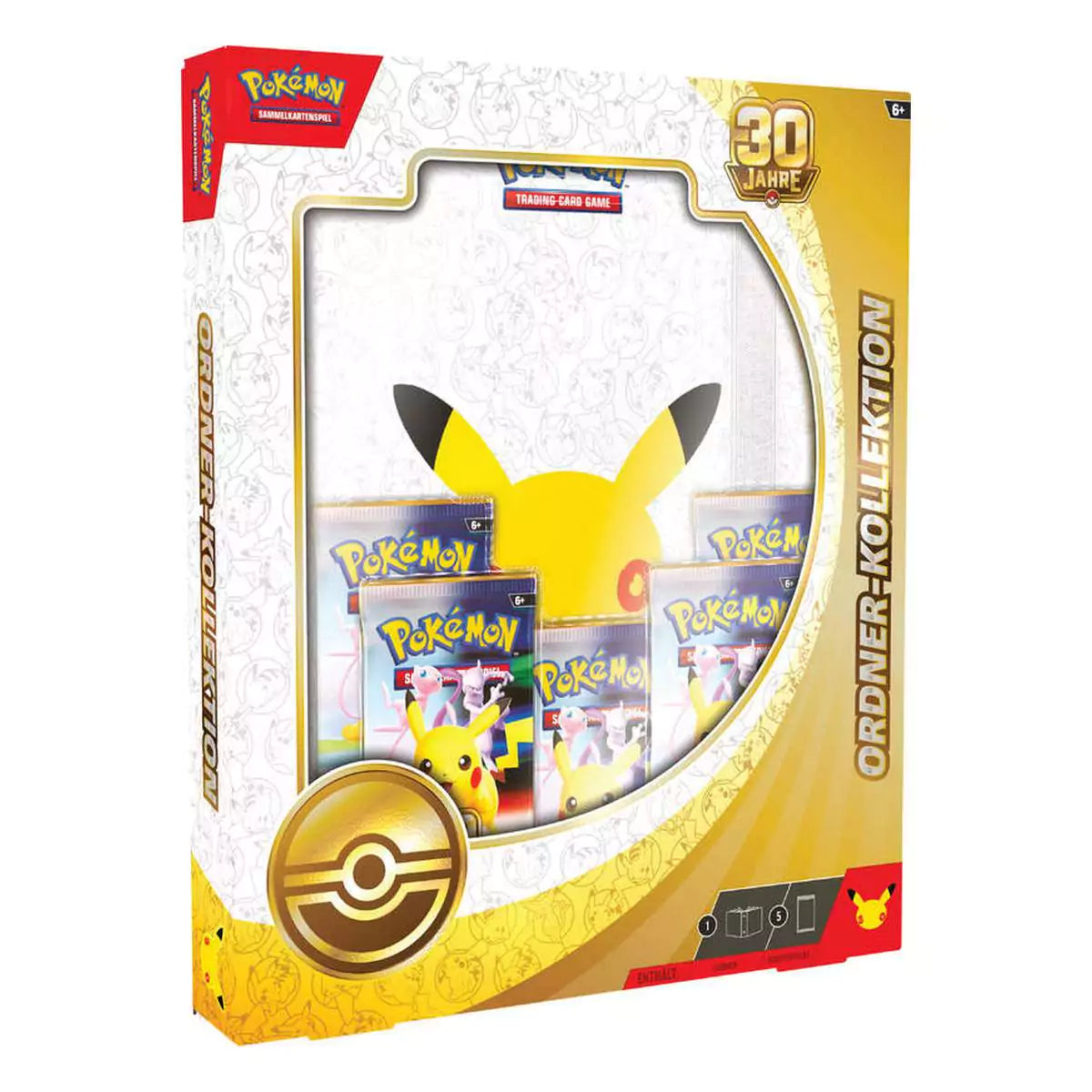 Pokémon TCG - 30th Celebration Ordner Kollektion – Deutsch – Jetzt vorbestellen