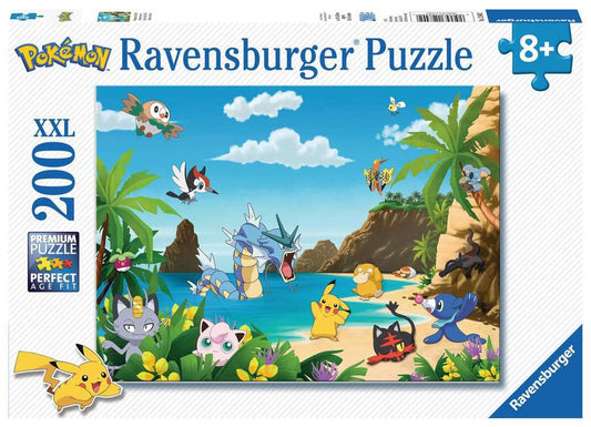 Ravensburger - Pokemon - Schnapp sie dir alle!  - XXL Puzzle - 200 Teile