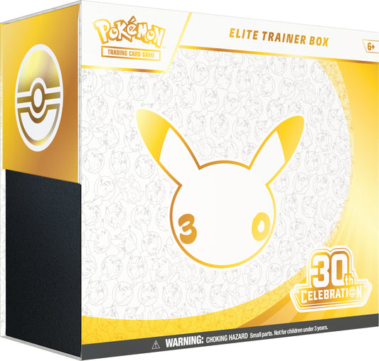 Pokémon TCG - 30th Celebration Elite Trainer Box – Deutsch – Jetzt vorbestellen