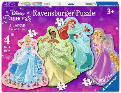 Ravensburger -Puzzle -Disney Princess - Cindarella -Tiana -Ariel- Rapunzel