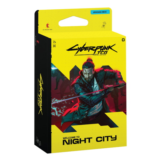 Cyberpunk TCG - Welcome To Night City - Starter Deck - Embracing Power (EN) - jetzt vorbestellen!