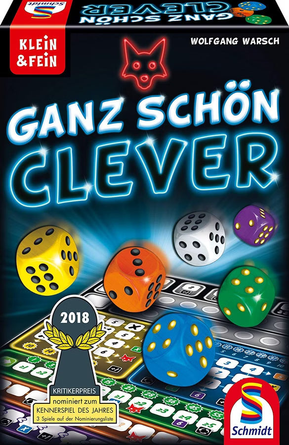 Schmidt Spiele - Ganz schön clever *Nominiert Kennerspiel 2018* - Spiel