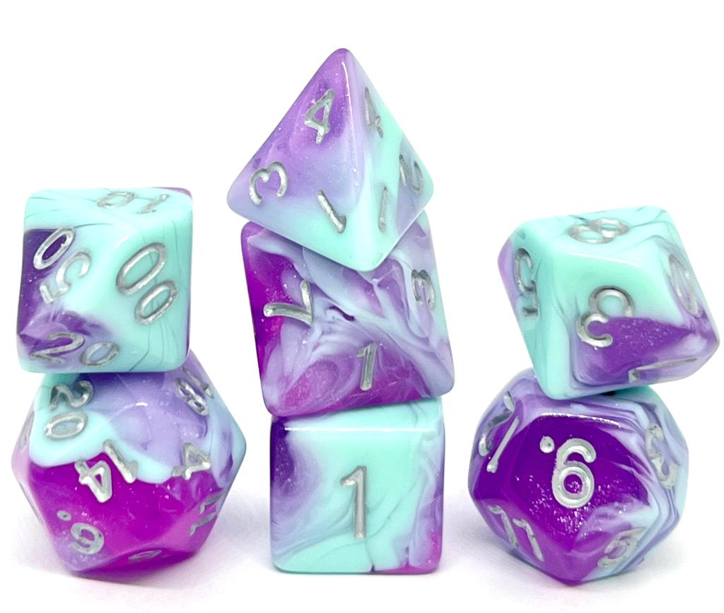 Würfelset: Blueberry Cheesecake (7)