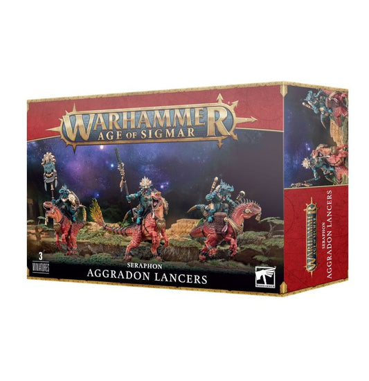 Warhammer Age of Sigmar - Seraphon - Aggradon Lanzenreiter (88-18)