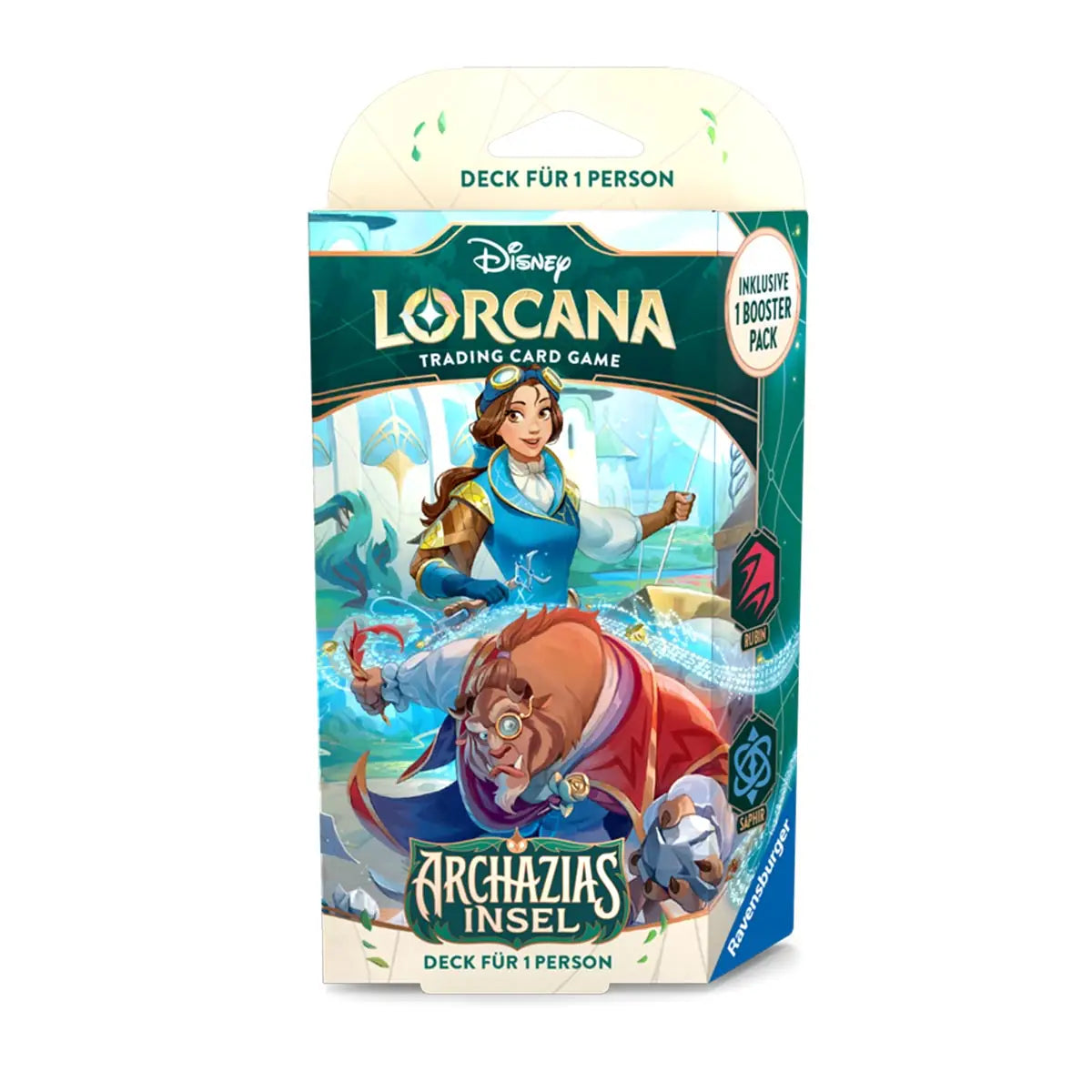 Disney Lorcana TCG - Archazias Insel - Rubin und Saphir - DE