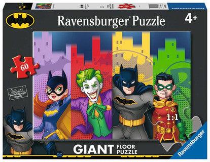 Ravensburger- Puzzle - Badgirl ,Joker ,Batman ,Robin - 60 Teile