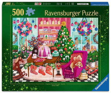 Ravensburger -Puzzle - Die Weihnachtsboutique - 500 Teile