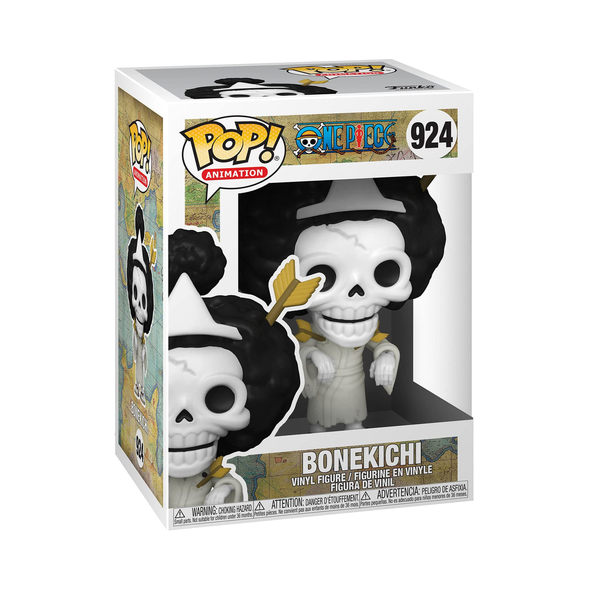 One Piece POP! Animation Vinyl Figur Brook 9 cm