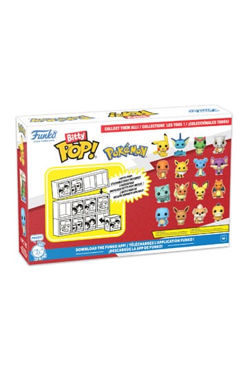 Funko POP! -Bitty POP!- Pokemon  -4 Pack