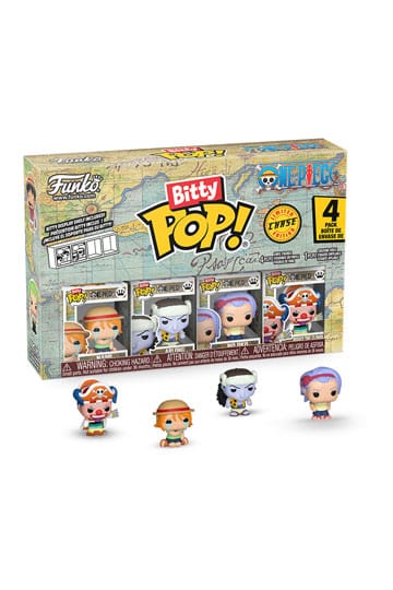 Funko Bitty POP! - One Piece - Limited Edition - 4er Pack