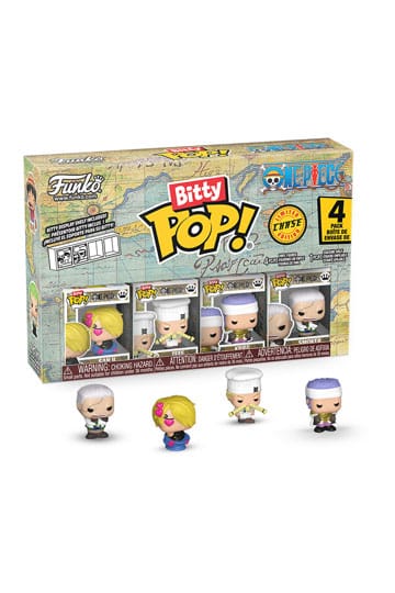 Funko POP! Bitty POP- One Piece -Limited Edition -4 Pack