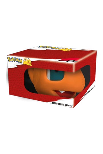 Pokémon - 3D Tasse - Glumanda - 385 ml