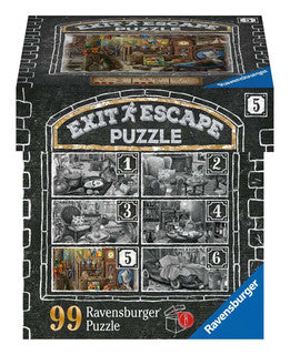 Ravensburger -Exit Escape -Puzzle  - Nr 5 im Gutshaus -Dachboden -99 Teile