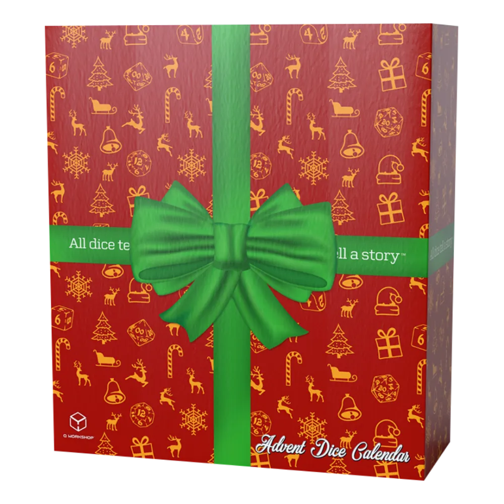 Q Workshop - Advent Würfel Kalender - All dice tell a story