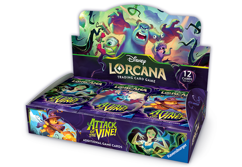 Disney Lorcana TCG - Attack of the Vine! - Booster Display (24 Booster) - EN - Early-Bird-Angebot!