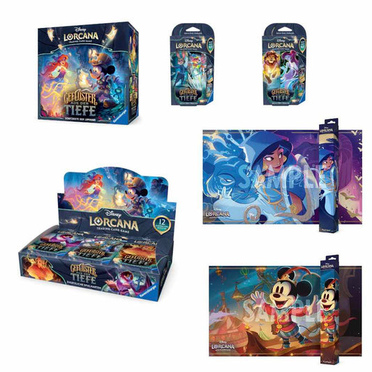 Disney Lorcana TCG - Geflüster aus der Tiefe - das magische Set - Early-Bird-Angebot!