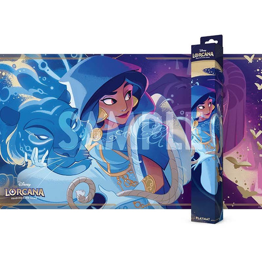 Disney Lorcana TCG - Geflüster aus der Tiefe - Spielmatte / Play Mat - Jasmine - Early-Bird-Angebot