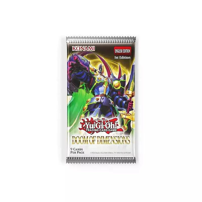 Yu-Gi-Oh! TCG - Doom of Dimensions - Booster (1 Booster) 1. Auflage - englisch