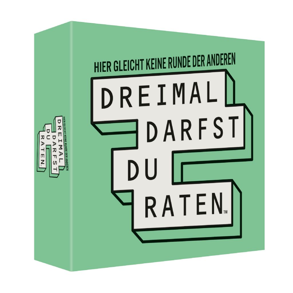 Kylskapspoesi - Dreimal darfst du raten – Hier gleicht keine Runde der Anderen