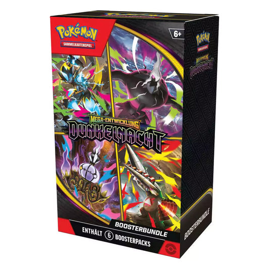 Pokémon - Mega Entwicklung: Dunkelnacht - Booster Bundle - deutsch - jetzt vorbestellen