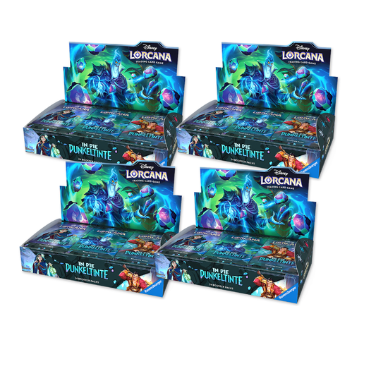 Disney Lorcana TCG - In die Dunkeltinte - Booster Display - Sealed Case - DE