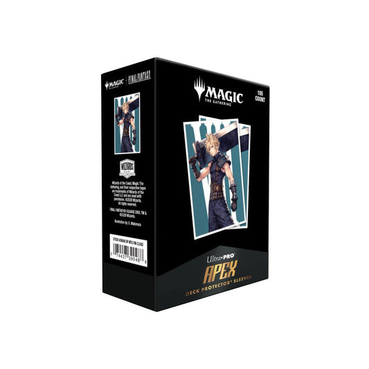 Ultra Pro - Magic: The Gathering - FINAL FANTASY: Cloud Ex-SOLDIER - Apex Deck Protector Sleeves (105)