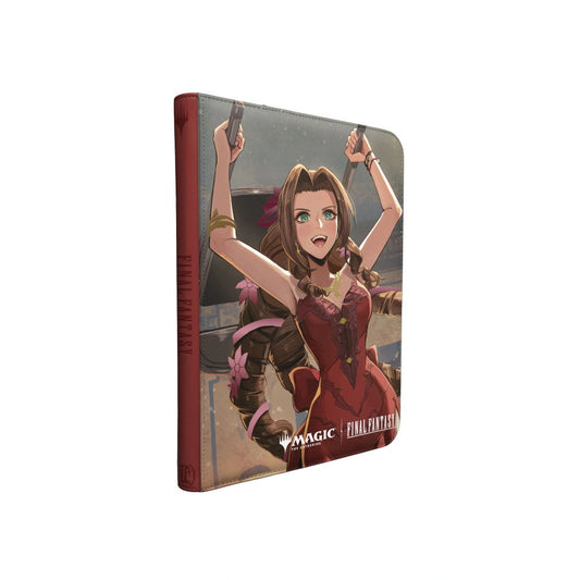 Ultra Pro - Magic: The Gathering - FINAL FANTASY: Aerith Gainsborough - 9-Pocket Premium Zippered PRO-Binder