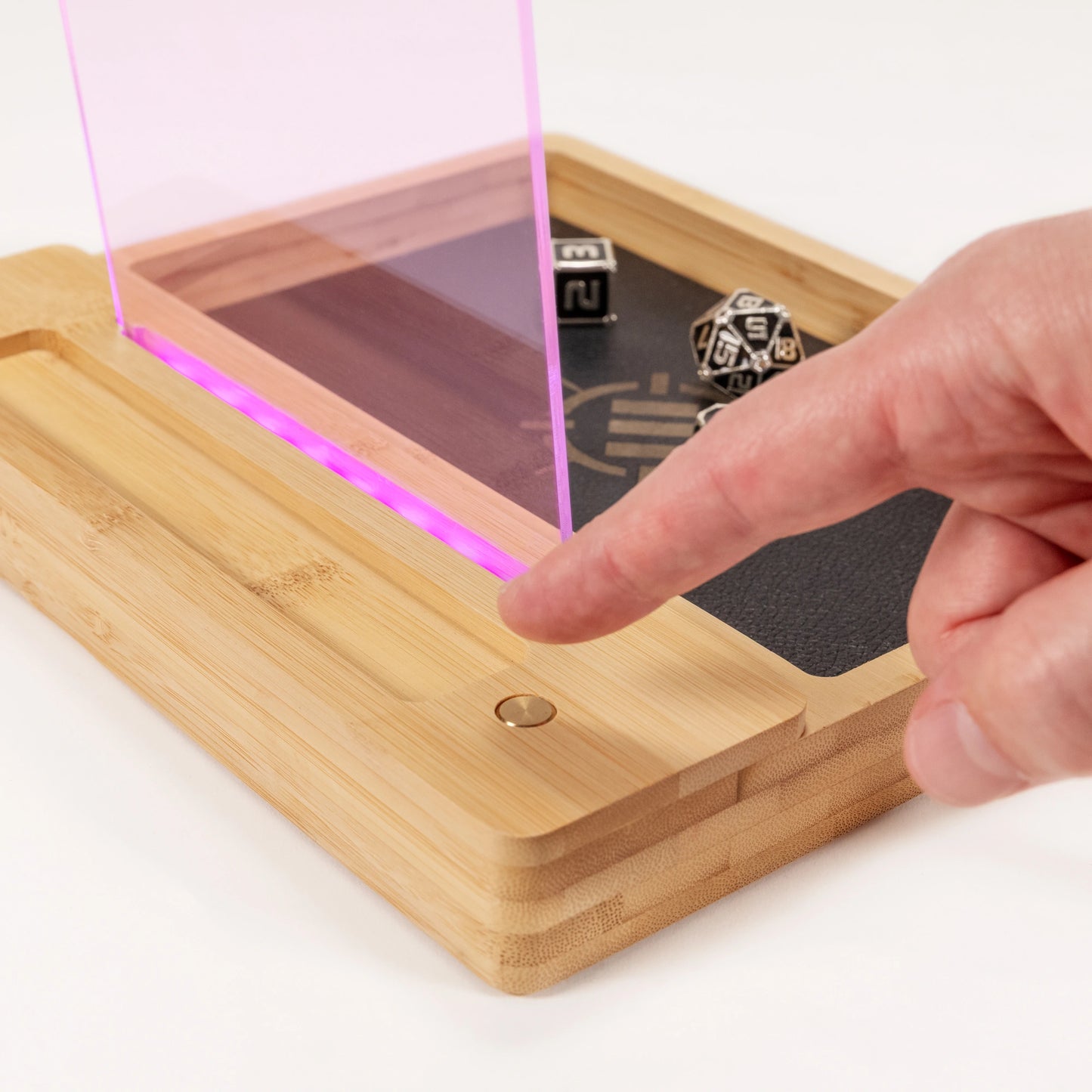Enhance Gaming - LED Writing Board & Dice Tray