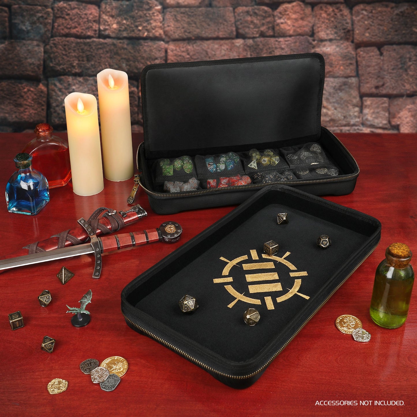 Enhance Gaming - Tabletop Series Community Dice Case - Schwarz