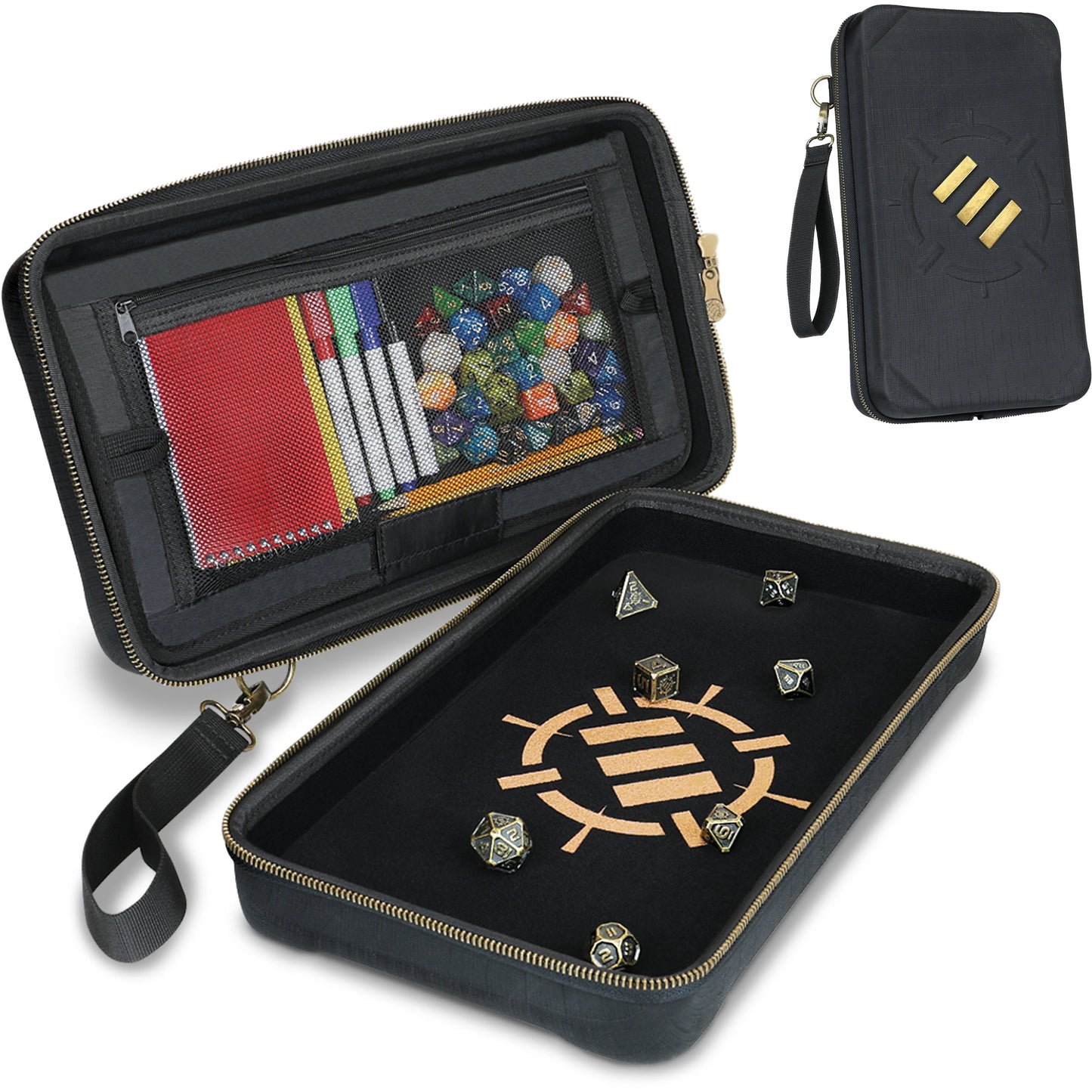 Enhance Gaming - Tabletop Series Community Dice Case - Schwarz